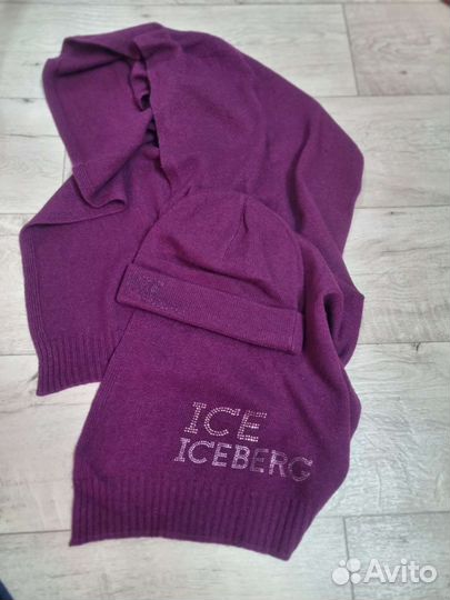 Комплект шапка и шарф женские новые