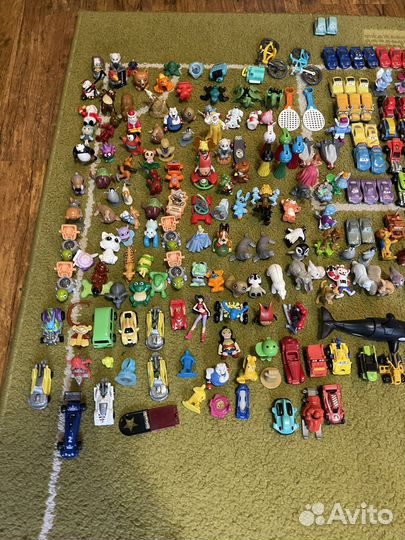 Киндер сюрприз больше 300шт + macdonalds