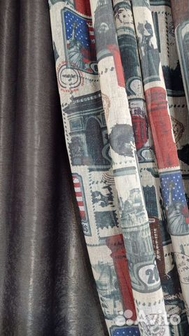 Шторы+ тюль комплект новые