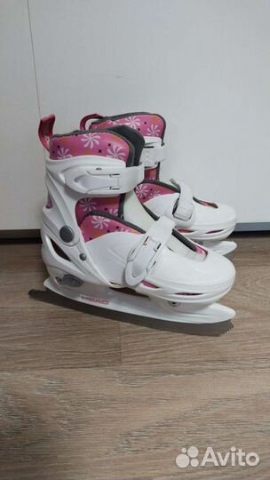 Коньки детские раздвижные р. 30-33