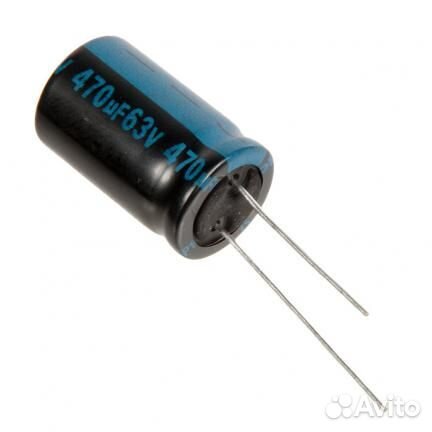 Конденсатор электролитический 470x63 (12,5x21) TK
