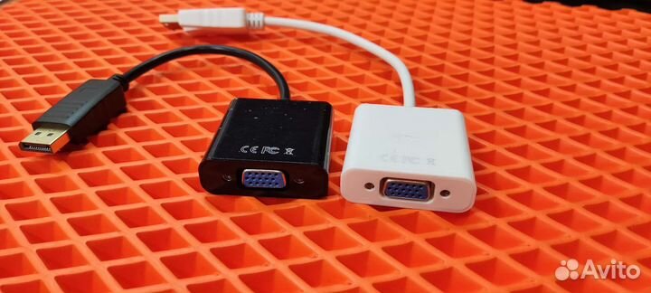 Переходник display port - vga, цифровой, новый