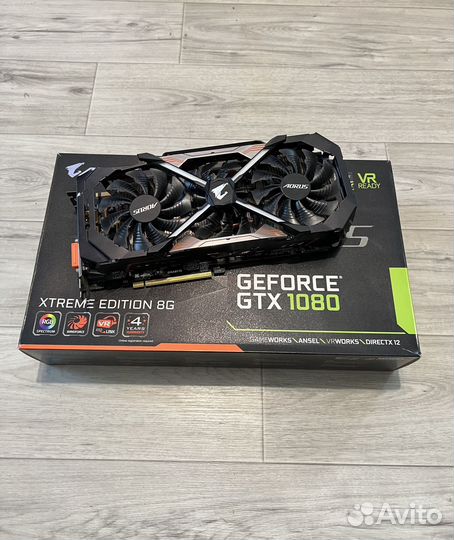 Видеокарта aorus GTX 1080 8GB