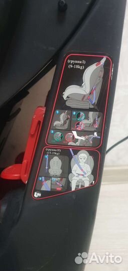 Детское автокресло 9 до 36 кг