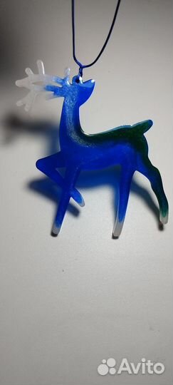 Новогодние игрушки из эпоксидной смолы новый год