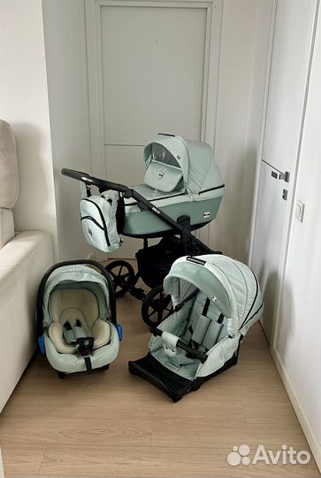 Коляска adamex emilio 3 в 1