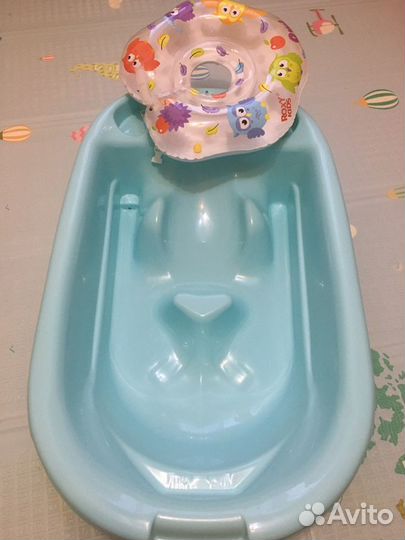 Ванночка, круг, стульчик для купания