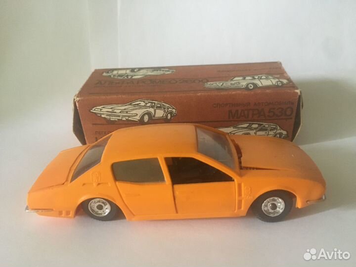 Машинка Исо Ривольта 1/43 Сделано в СССР