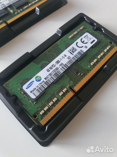 Оперативная память ddr3 4 gb samsung