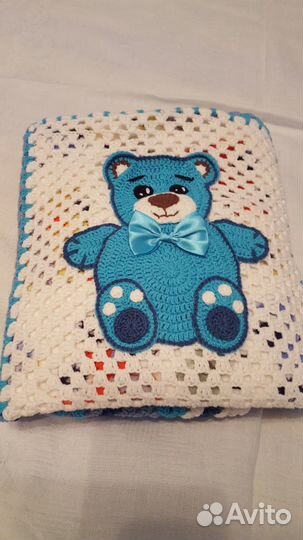 Плед ручной работы