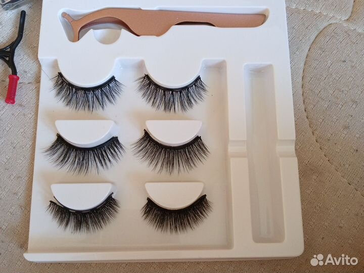 Накладные ресницы магнитные