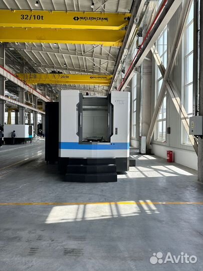 Горизонтальный 3-осевой обрабатывающий центр с чпу