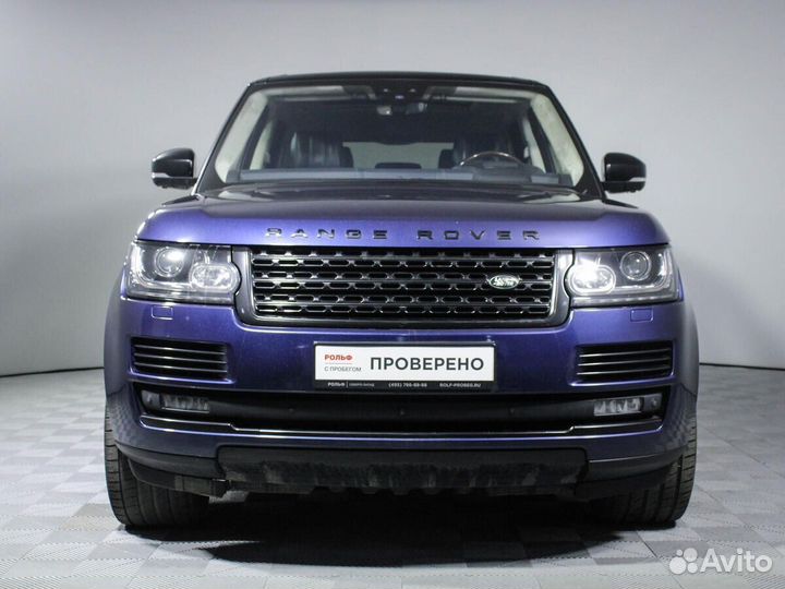 Land Rover Range Rover 5.0 AT, 2017, 139 069 км