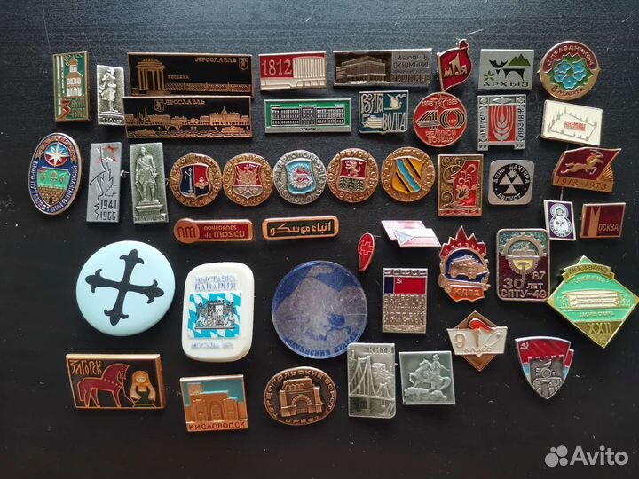 Значки гербы