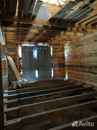 Сруб дома на разбор