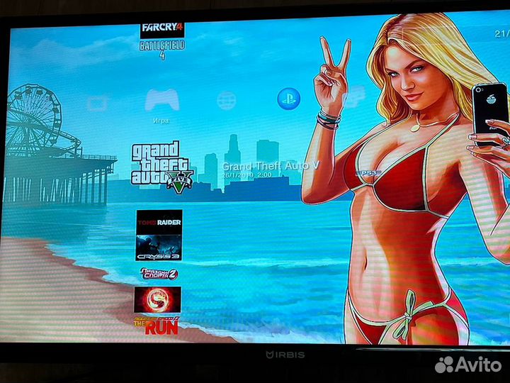 Прошитая PlayStation 3 Super Slim 500Gb +36 игр PS