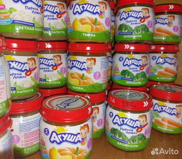 Детское питание агуша