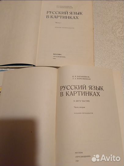 Русский язык в картинках баранников