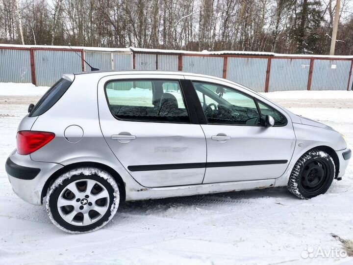 Peugeot 307 1.6 AT, 2003, 302 923 км