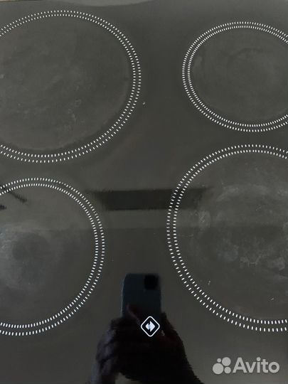 Плита электрическая стеклокерамика indesit