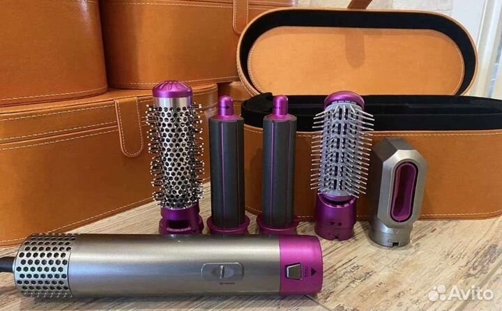 Фен-стайлер Dyson в кейсе 1:1 5 насадок