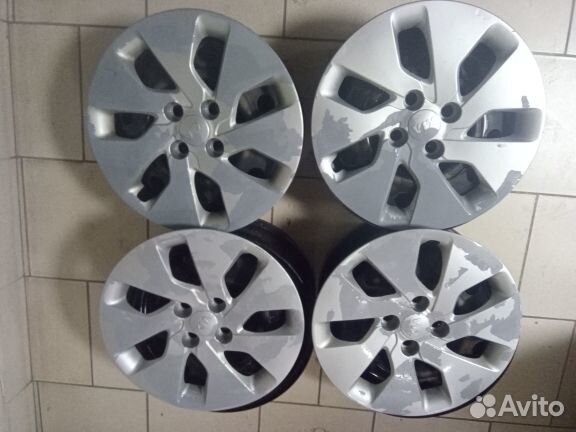 Диски штампованные, r15, Kia Rio, hyundai solaris