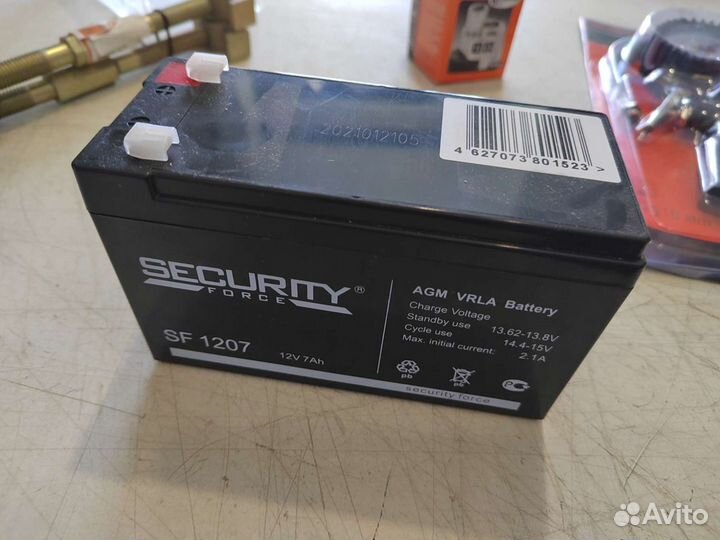 Аккумулятор для бесперебойника и охранной сигнализ