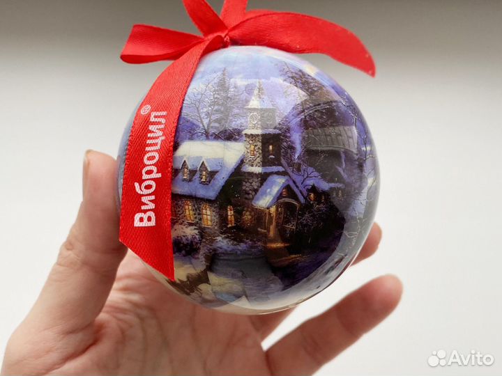 Шар новогодний майский чай