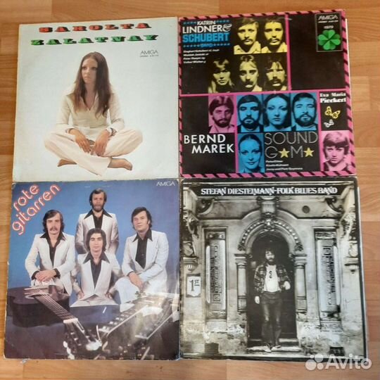 Виниловые пластинки amiga