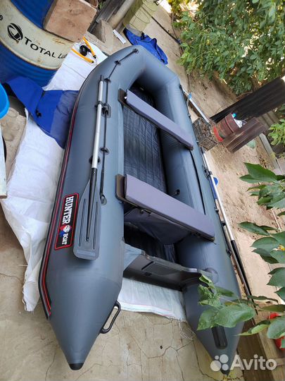 Лодка Хантер 330А с мотором Тарпон 5