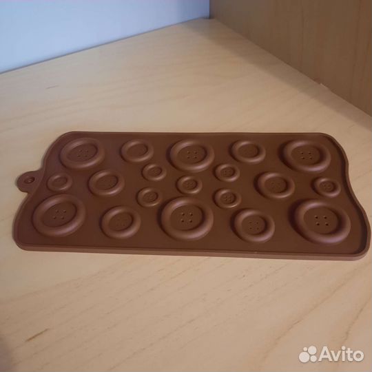 Силиконовая форма пуговка
