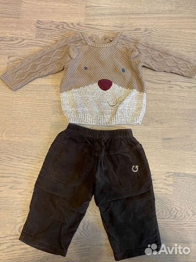 Пакет вещей для мальчика 3-6 месяцев zara