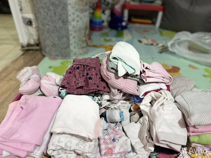 Детские вещи пакетом на девочку 68-86