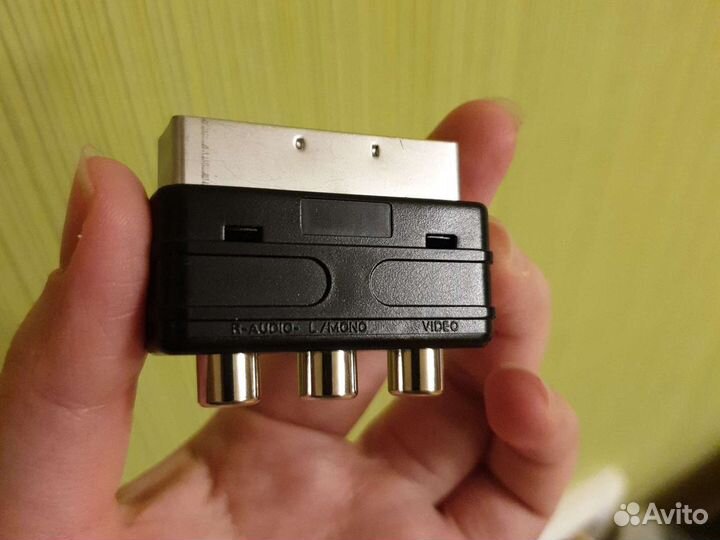 Переходник для видеоустройств скарт scart