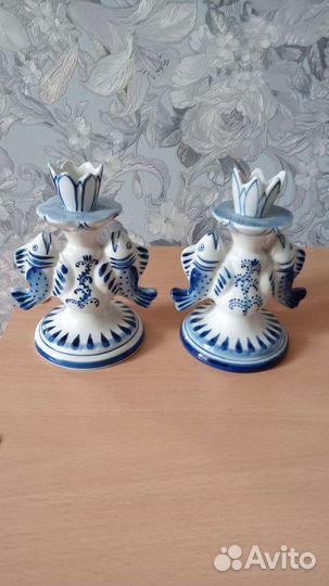 Фарфор СССР гжель