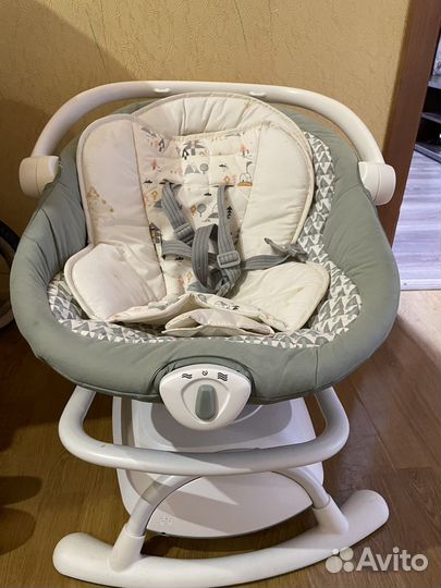 Детские качели шезлонг 2 в 1