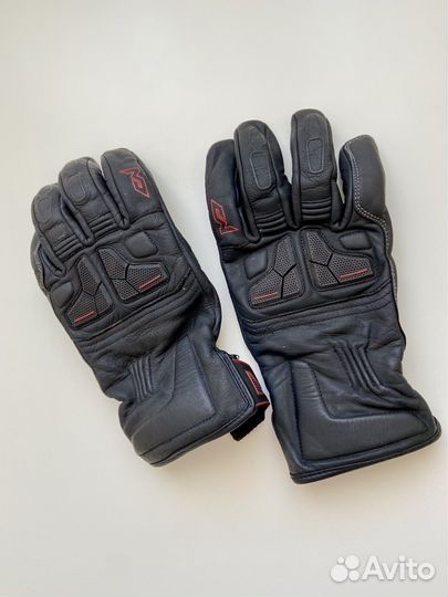 Мотоциклетные перчатки кожаные Moteq