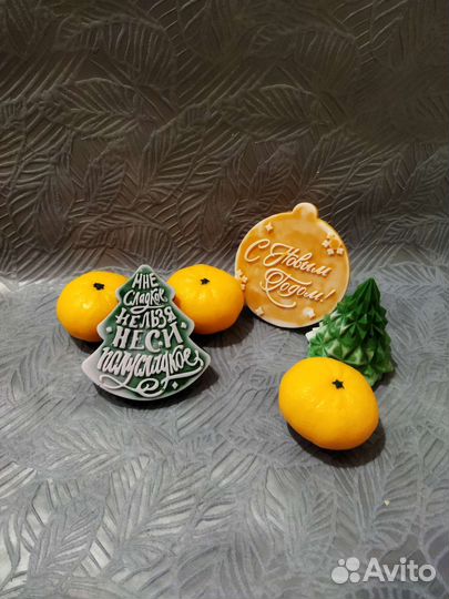 Подарки на новый год. Изделия из мыла