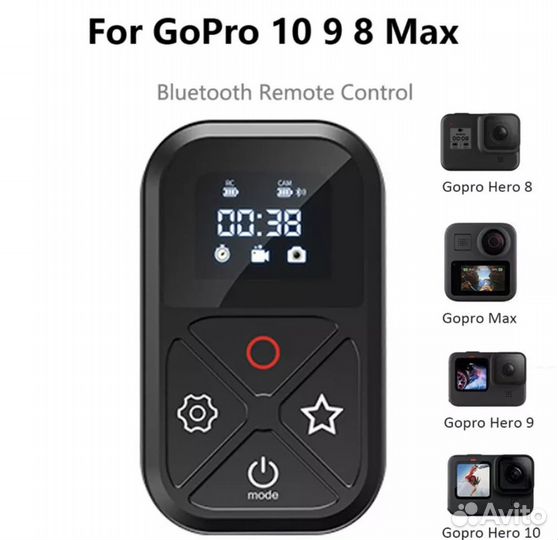 Пульт управления для GoPro telesin T10