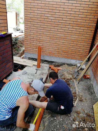 Прокладка канализационных труб без промерзания