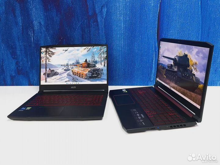 Ноутбуки Acer / MSI с GeForce RTX 3060 Рассрочка