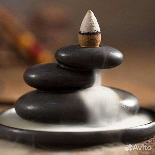 Благовония стелющийся дым подставка ароманабор