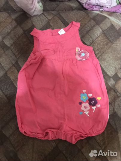 Пакет вещей на девочку 68-80