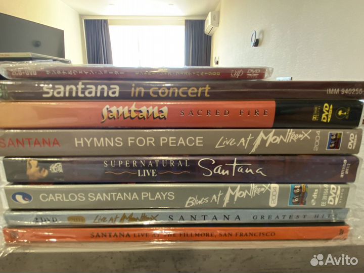 DVD коллекция Santana