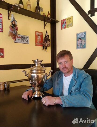 Самовар дровяной.Аленчиков и Зимин.4 литра