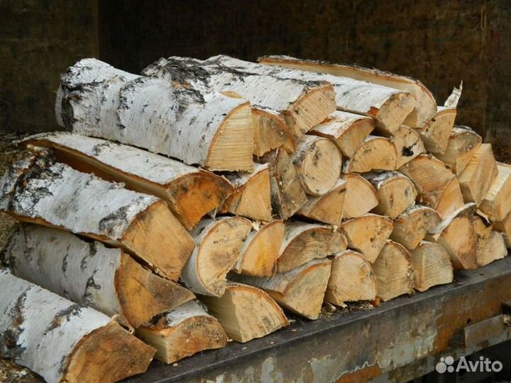 Дрова микс колотые насыпь с доставкой