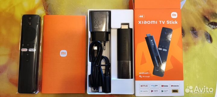 Mi TV Stick 4K Android TV Quad-core Dolby DTS HD