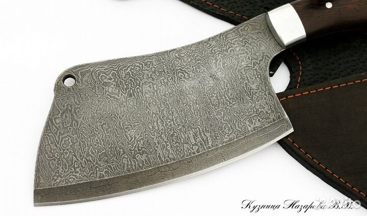 Тяпка 3 цельнометаллическая дамаск венге