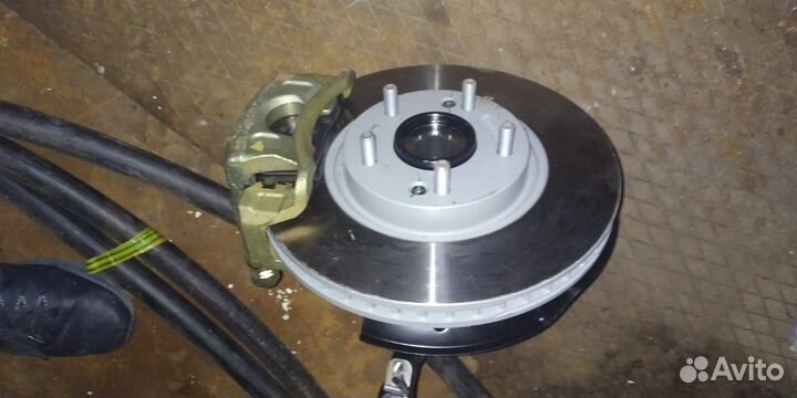 Ступица колеса в сборе на JAC S5