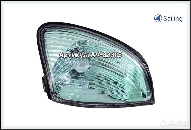 Указатель поворота левый зеленый оттенок lexus LX4